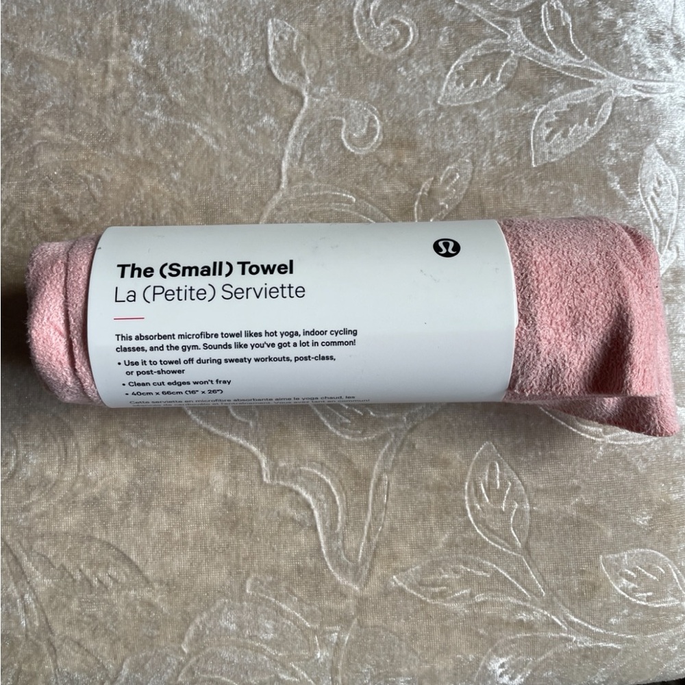 Lululemon Pink Small Towel
